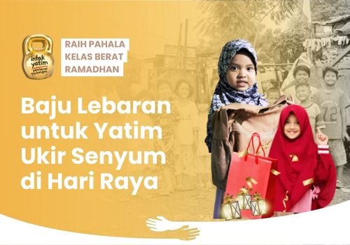 Baju Lebaran untuk Yatim dan Dhuafa