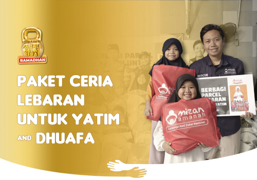 Parcel Lebaran untuk Anak Yatim dan Dhuafa