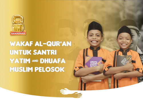 Wakaf Al-Quran untuk Yatim penghafal Quran